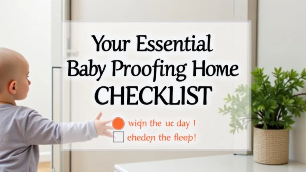 Your Essential Baby Proofing Home Checklist Printable
